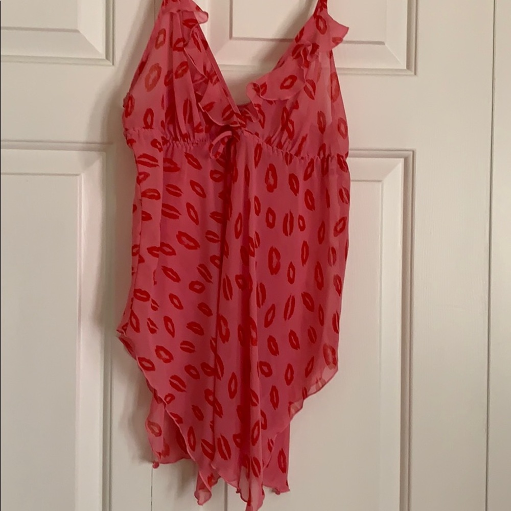 Intimate Nightwear/Pink Babydoll set